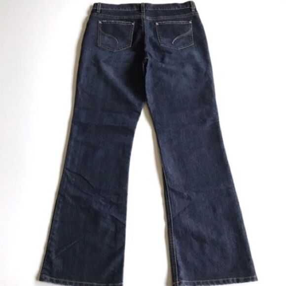 Gloria Vanderbilt Rhinestone Embellished Jeans Blue Sz 12 - Picture 9 of 10